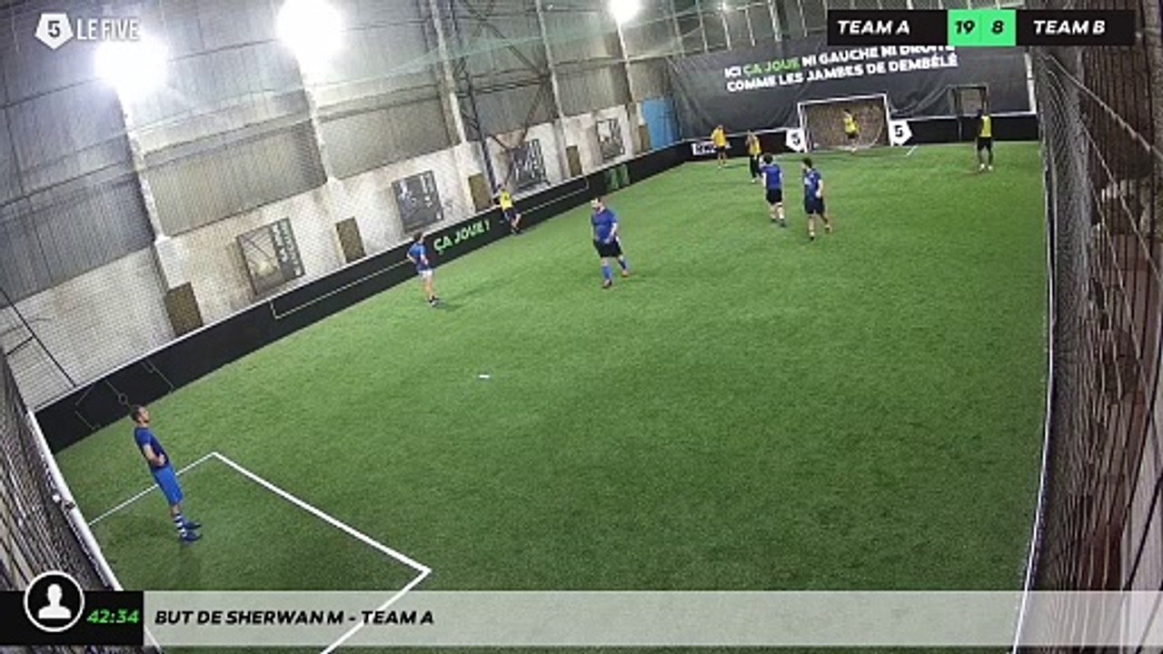 But de Sherwan M - Team A