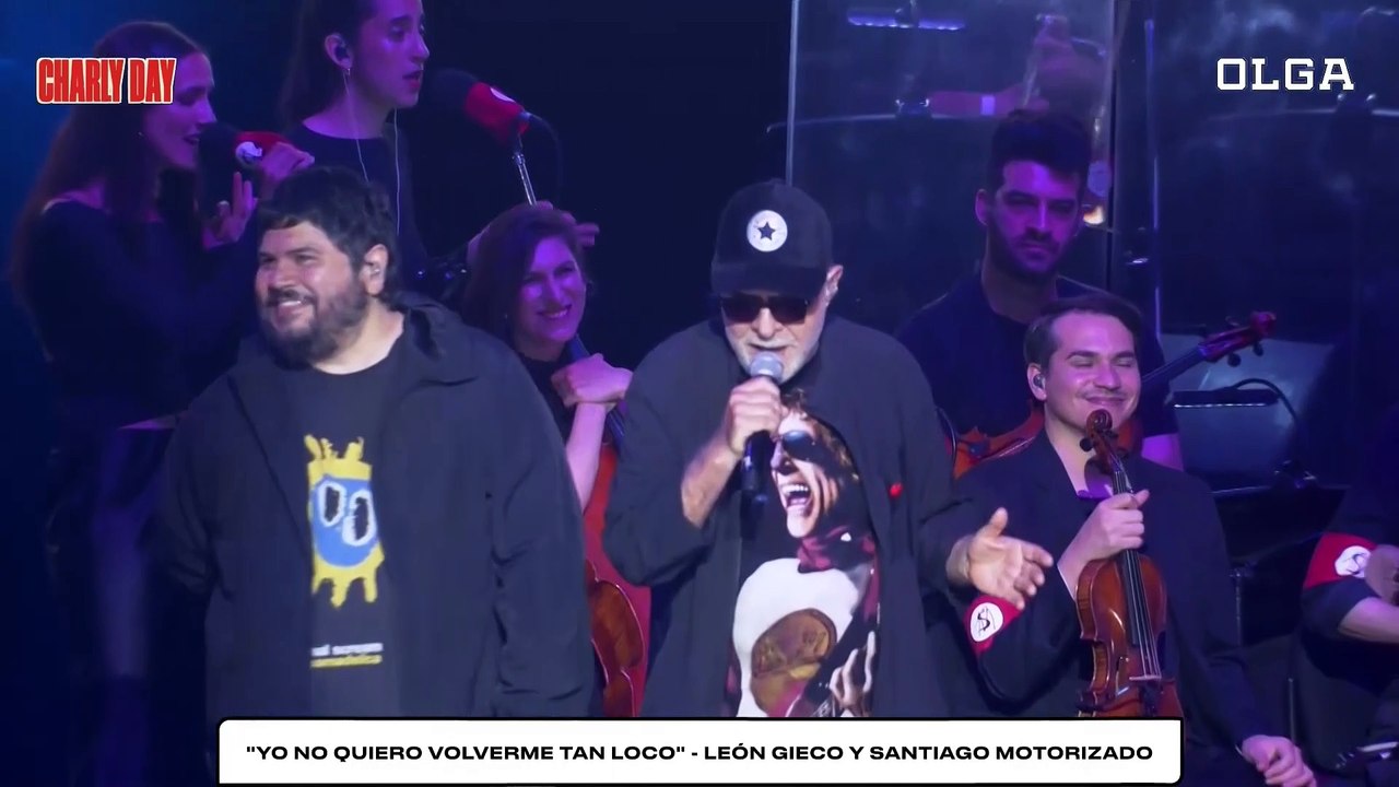 León Gieco y Santiago Motorizado - Yo no quiero volverme tan loco | Charly Day en Olga