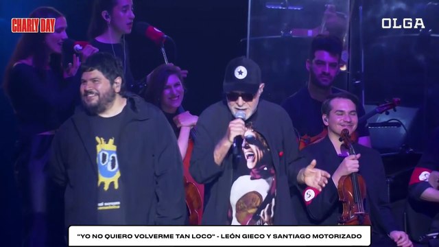 León Gieco y Santiago Motorizado - Yo no quiero volverme tan loco | Charly Day en Olga