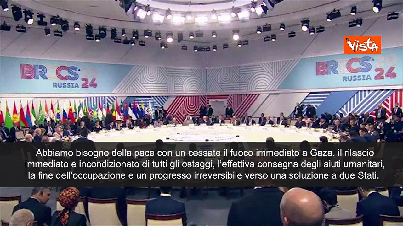 Guterres a vertice Brics in Russia: "Abbiamo bisogno di pace in Ucraina e a Gaza"