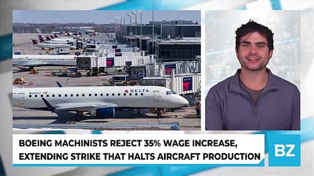 Boeing Machinists Reject 35% Wage Increase, Extending Strike That Halts Aircraft Production