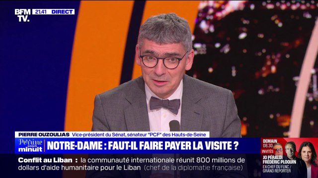 Entrée payante de Notre-Dame de Paris: Je ne comprends pas la distinction que madame Dati fait entre les visiteurs culturels et cultuels , réagit Pierre Ouzoulias (PCF)
