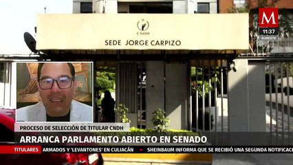 Víctor Manuel Serrato Lozano busca presidir la CNDH; estas son sus propuestas