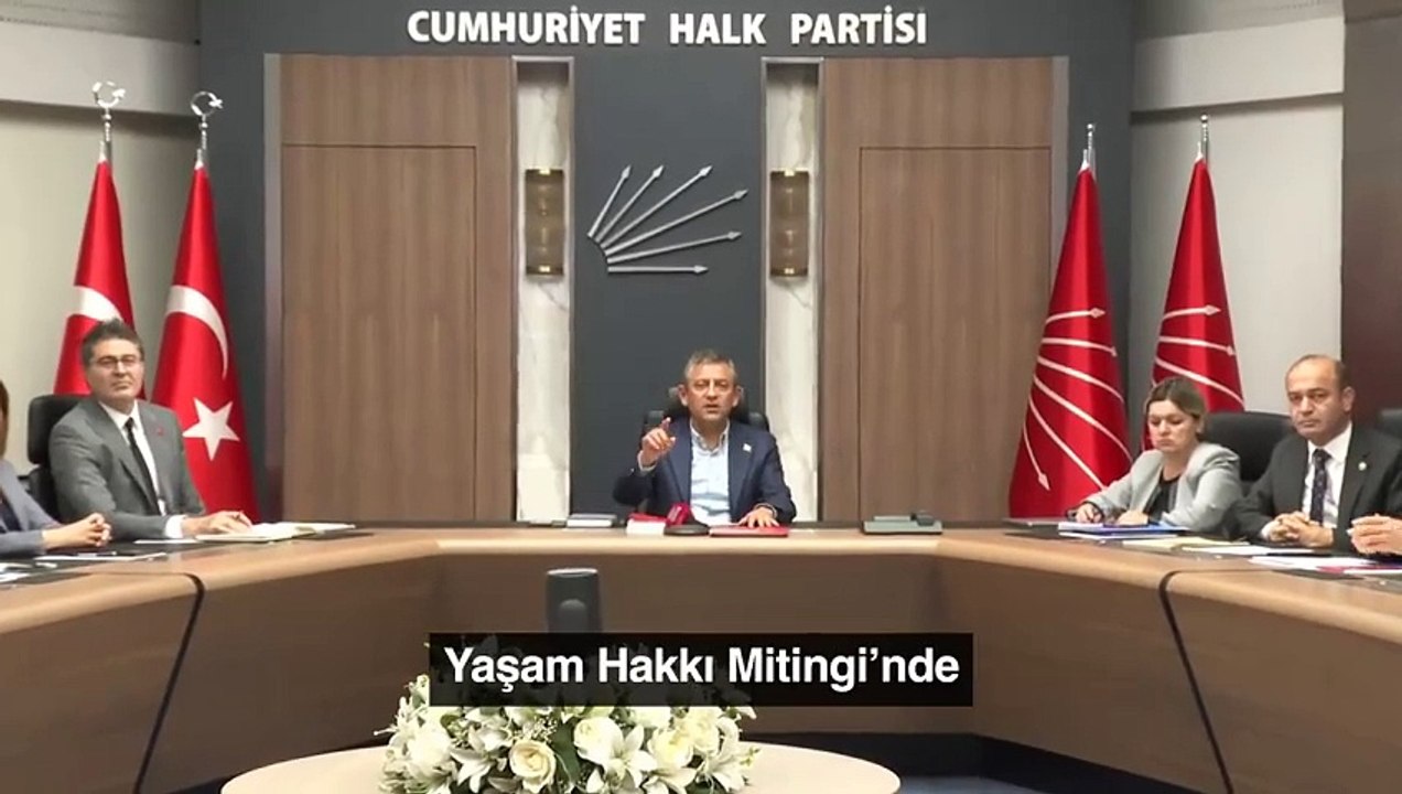CHP MYK'dan dikkat çeken miting kararı: 'Terörün amacı siyasetin kanallarını kapatmak'