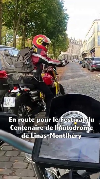 🔥 Balade en Fantic Caballero au Festival du Centenaire de l'Autodrome de Linas-Montlhéry