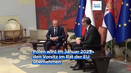 Polens Ministerpräsident unterstützt Serbiens Aufnahme in die EU