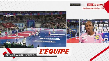 Orlane Kanor : « On est en reconstruction » - Hand - Amical (F)
