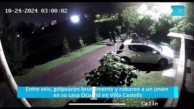 Entre seis, golpearon brutalmente y robaron a un joven en su casa Ocurrió en Villa Castells