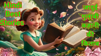 The Magical Pink Storybook Hindi Story Hindi Best stories, Very Nice Story , Bedtime Stories, ♥️