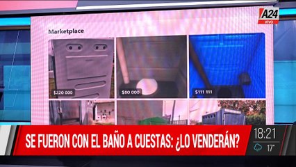 INSÓLITO: SE ROBARON UN BAÑO QUÍMICO