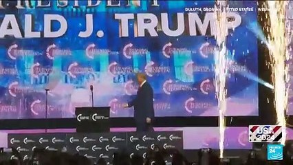 Harris and Trump focus on closing messages with rallies in Georgia, Nevada, Arizona