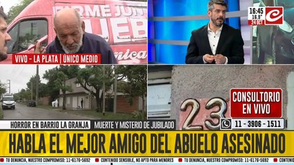 Habla el mejor amigo del abuelo asesinado: "No lo puedo creer"