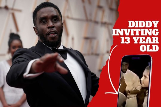 Controversy over resurfaced video of Diddy inviting 13-year-old 'The Ring' actress to party