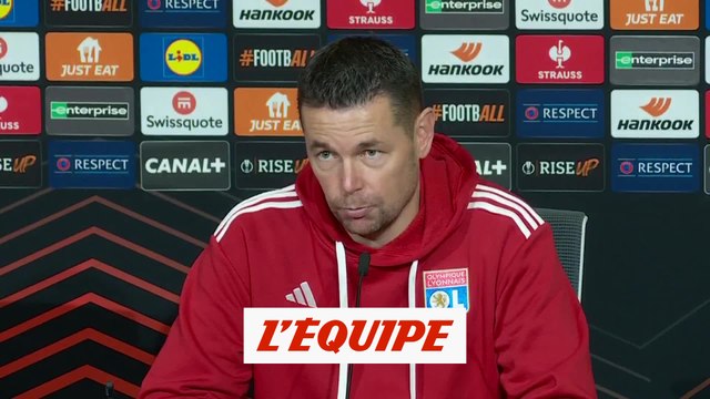 Pierre Sage : « On doit valoriser notre jeu par des buts » - Foot - Ligue Europa - OL