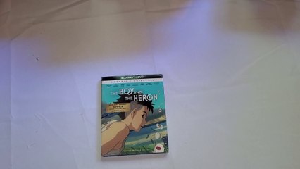 The Boy & the Heron Blu-Ray/DVD Unboxing