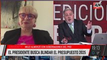 MILEI SE REUNE CON GOBERNADORES DEL PRO Y BUSCA BLINDAR EL PRESUPUESTO 2025