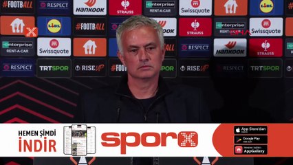 Jose Mourinho: "Biz iyiyiz diye basın belki de mutsuzdur"