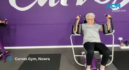Elderly women at Curves Gym