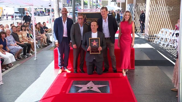 Vince Vaughn Joined by Family at Hollywood Walk of Fame Ceremony