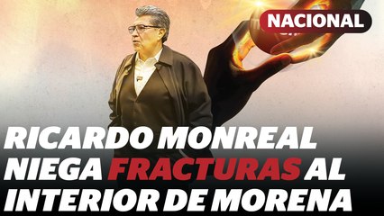‘Morena está bien y unido’; Ricardo Monreal descarta fracturas en la bancada