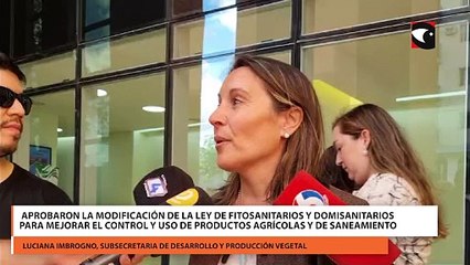 Aprobaron la modificación de la Ley de Fitosanitarios y Domisanitarios para mejorar el control y uso de productos agrícolas y de saneamiento