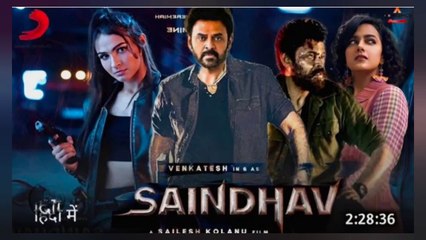 ORG print action,thriller, Saindhav ,south hindi movie