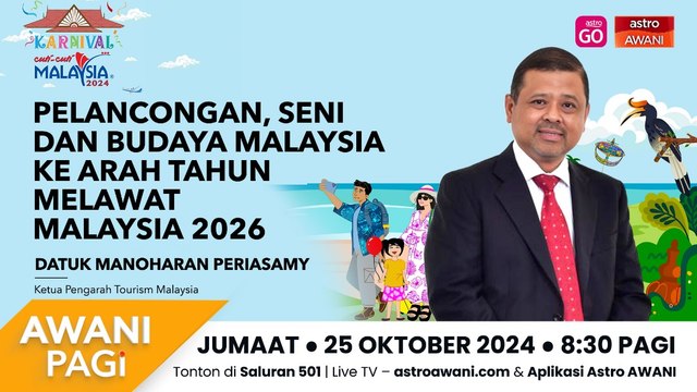 AWANI Pagi: Pelancongan, seni & budaya Malaysia ke arah TMM 2026
