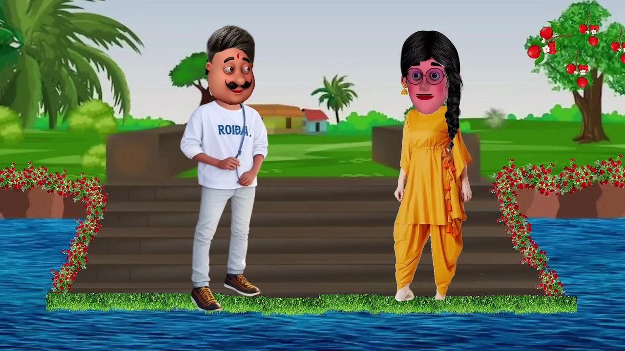 motu ny diw patlu ko dhoka | Anisha cartoon story