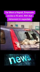 Far West a Napoli, Emanuele ucciso a 15 anni. Altri due minorenni in ospedale
