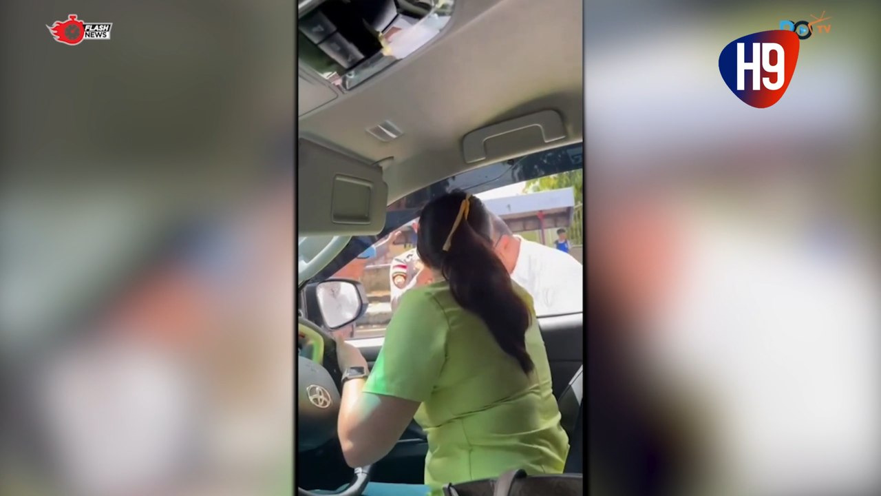 Cekcok Istri Rudi Soik Dengan Provos Polda NTT di Jalan Raya Kupang