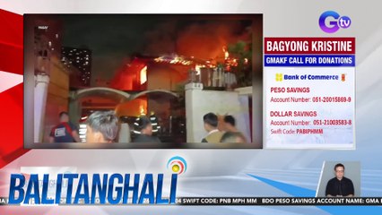 Residential area sa Brgy. 6, nasunog sa kasagsagan ng Bagyong Kristine | Balitanghali