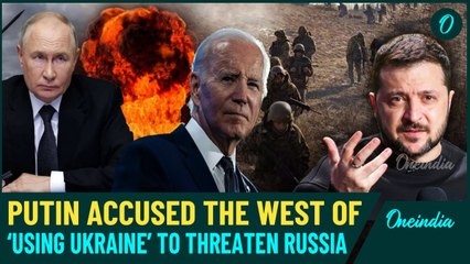 Putin Slams The West, Declares West's Ukraine Strategy an 'Illusion,' Says it is Bound to Fail