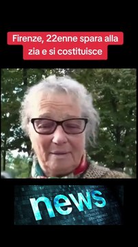 Firenze, 22enne spara alla zia e si costituisce.