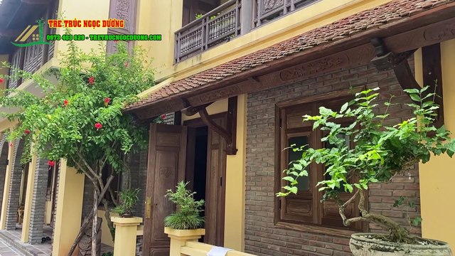 Chìm Đắm Trong Quá Trình Lắp Đặt Dại Tre Cho Ngôi Nhà Cổ Ba Gian Sang Trọng Tại Thanh Lãng, Vĩnh Phúc