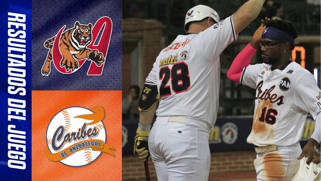 Tigres de Aragua vs Caribes de Anzoátegui | 24 de octubre 2024