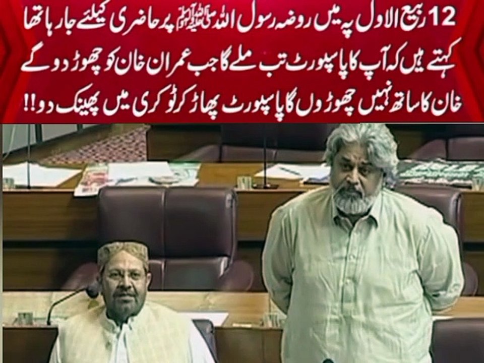Sahibzada Hammad Raza speech in national assembly blasting speech in ...