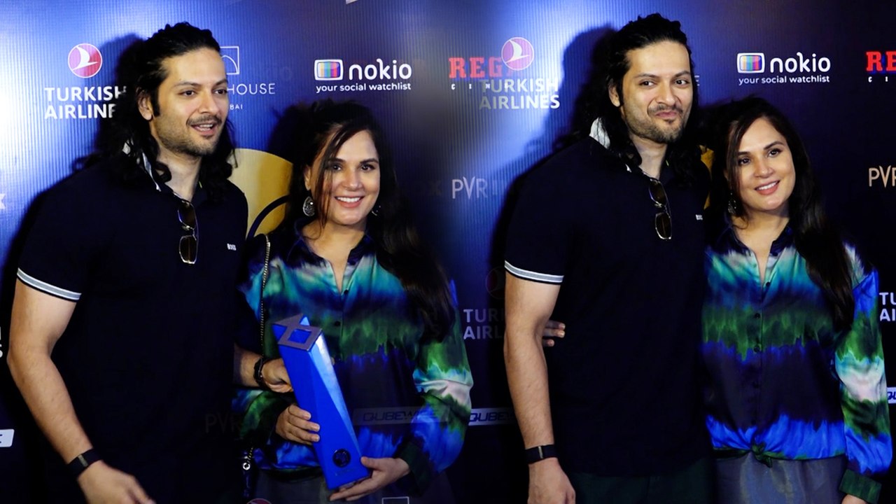New Parents Richa Chadha - Ali Fazal Grace Closing Ceremony Of MAMI Film Festival