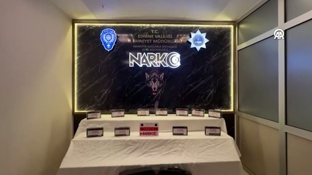 Kapıkule'de bir tırda 12 kilo 218 gram kokain ele geçirildi