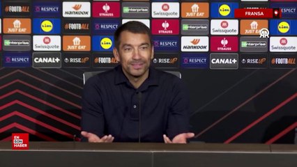 Giovanni van Bronckhorst: Her maçımıza 3 puan yazıyorum
