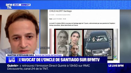 "Mon client demande à son frère et à sa belle sœur de ramener Santiago", déclare l'avocat de l'oncle du nourrisson
