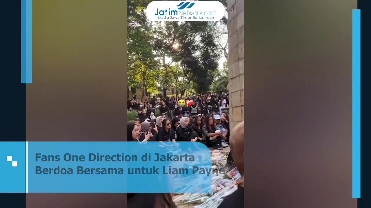 Fans One Direction Berdoa Bersama Untuk Liam Payne di Jakarta