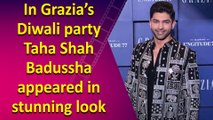 Taha Shah Badussha dazzled at Grazia’s Diwali Party