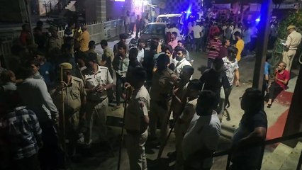 भीलवाड़ा में पार्षद पति समेत तीन पर हमला, पथराव व वाहनों में तोड़फोड