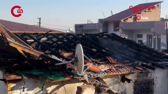 Hatay'da dehşet Madde bağımlısı genç ailesinin yaşadığı evi ateşe verdi!