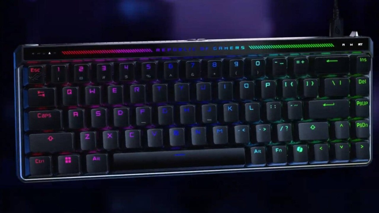 Asus ROG stellt eine neue mechanische Tastatur vor