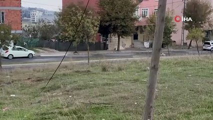 Önce ortalığı birbirine kattı sonra kaçtı