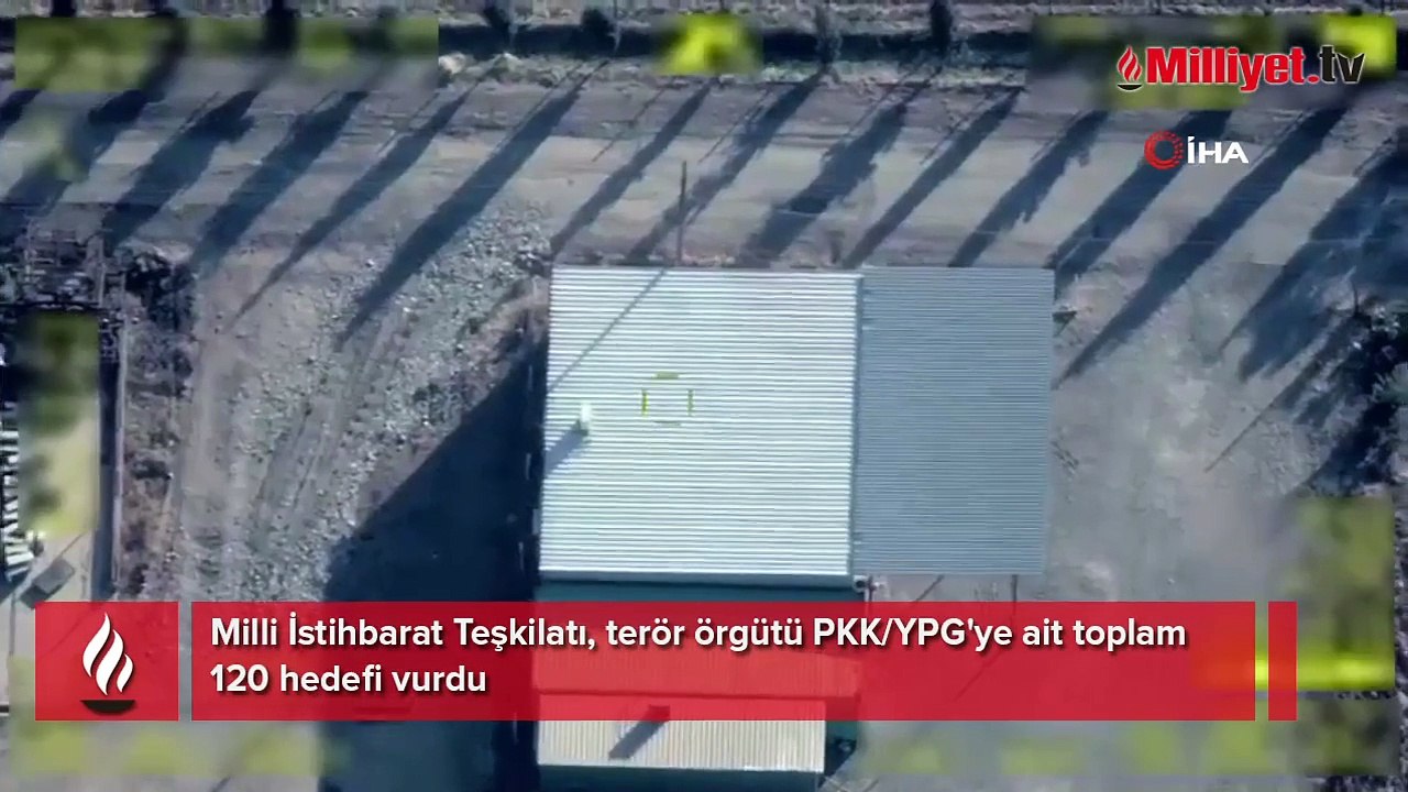 MİT, Irak ve Suriye'deki 120 terör hedefini vurdu