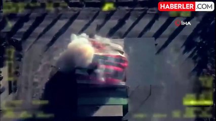 MİT, terör örgütüne ait hedefleri böyle imha etti