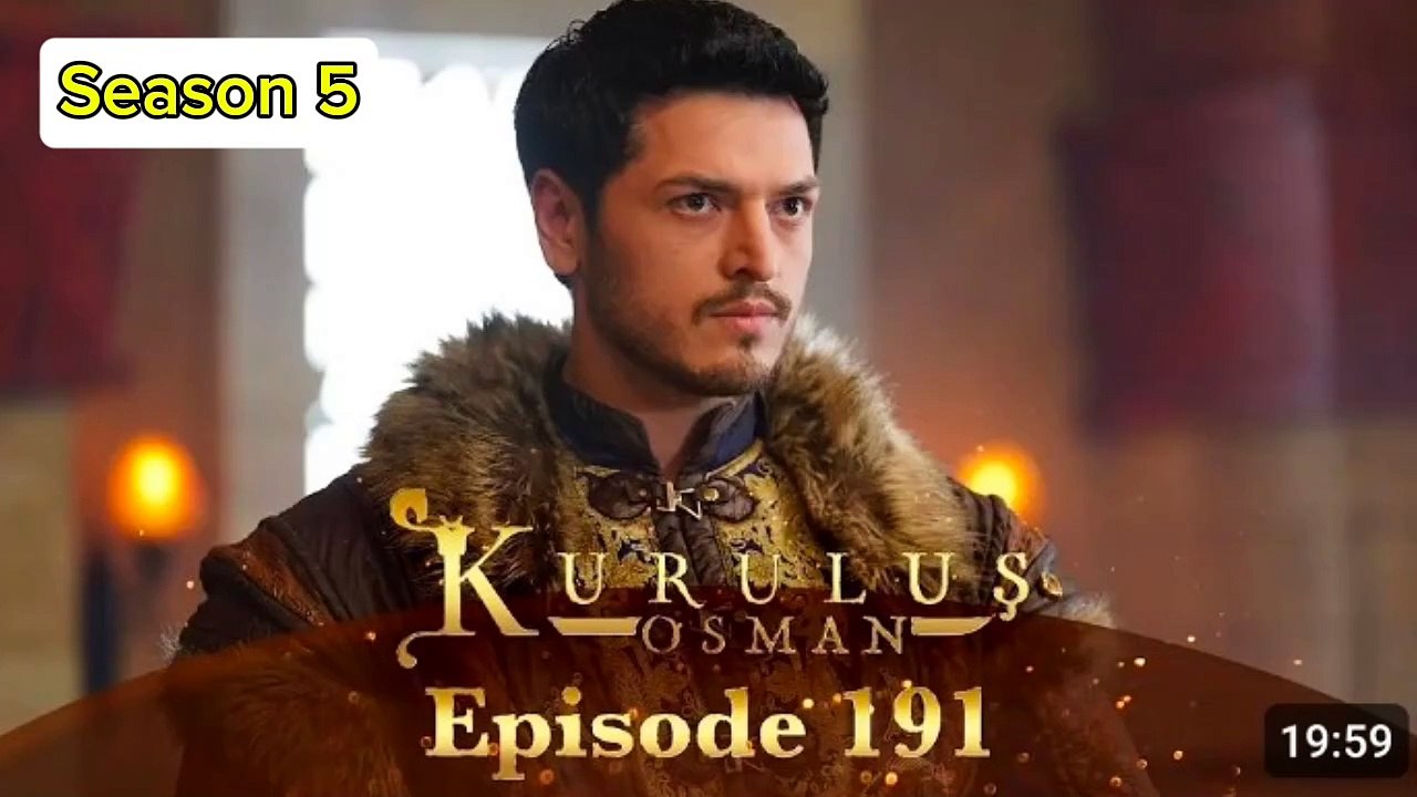 Kurulus Osman Season 05 Episode 191 - Urdu Dubbed | Sun Digital HD Channel