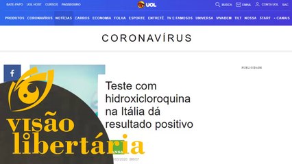 Hidroxicloroquina é a solução? | Visão Libertária - 30/03/20 | ANCAPSU